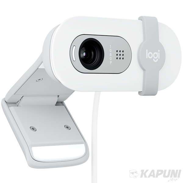 LOGITECH Brio 100 Full HD Webcam - OFF-WHITE - USB - EMEA28-935 L960-001617 фото