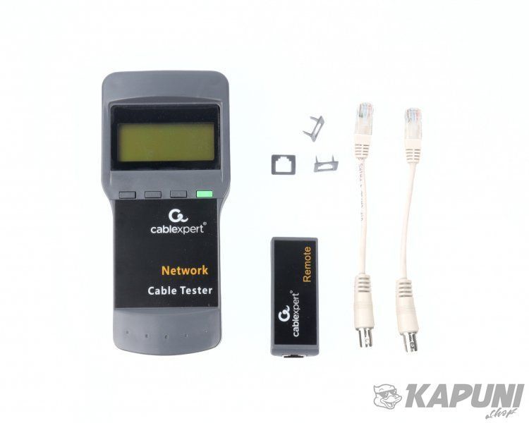 Цифровой тестер для UTP, STP, Coaxial кабелей Cablexpert NCT-3 NCT-3 фото