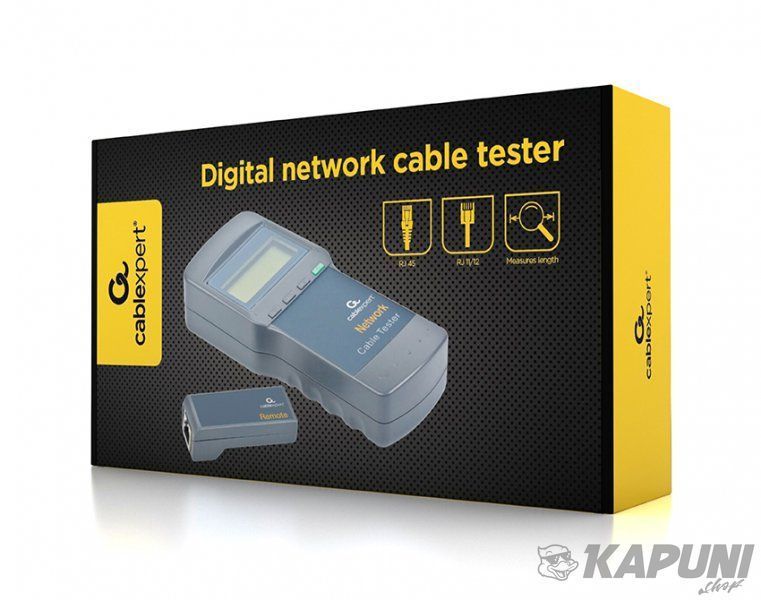 Цифровой тестер для UTP, STP, Coaxial кабелей Cablexpert NCT-3 NCT-3 фото