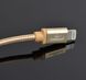Кабель USB 2.0, A-папа/Lightning, 1.8 м, с оплеткой и металлическими разъемами, CCB-mUSB2B-AMLM-6-G CCB-mUSB2B-AMLM-6-G фото 3