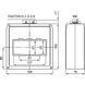 Трансформатор струму високоточний FRER TAT127 1500 А 127&times;55 1500/5 TAT1271K5Y05 TAT1271K5Y05 фото 2
