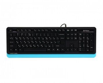Клавиатура Fstyler Sleek MMedia Comfort, USB, синий A4Tech FK10 (Blue) FK10 (Blue) фото