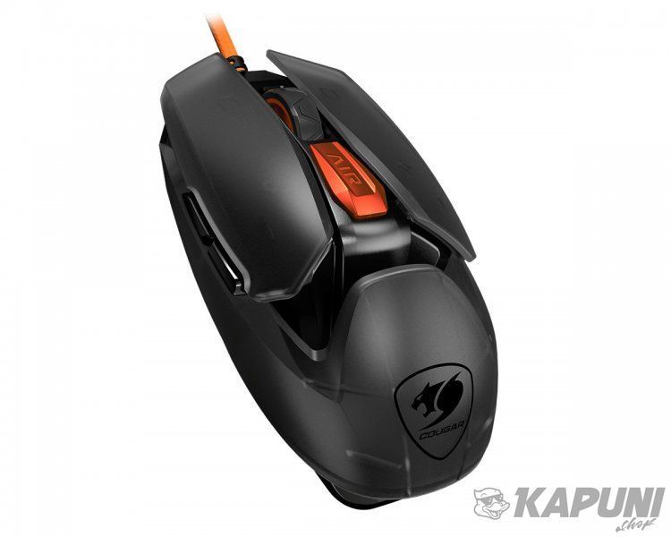 Миша ігрова, 20000 dpi, сенсор PixArt PMW3399 Cougar AirBlader Tournament (Black) AirBlader Tournament (Black) фото