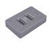Док-станція, USB 3.1 Type C, M.2 NVME, 2 слота, сірий Agestar 31CBNV2C(GRAY) 31CBNV2C(GRAY) фото 2