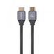 Кабель premium в блистере HDMI V.2.0, 4К 60 Гц, HDR, 18Gbps, YUV 4:4:4, нейлоновая оплетка, 1 м Cablexpert CCBP-HDMI-1M CCBP-HDMI-1M фото 1