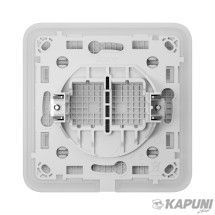 Заглушка монтажної коробки Ajax CoverPlate SoloCover (CP) White (126120.321.WH) 58933_AJAX фото