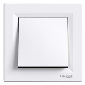 Кнопочный выключатель Schneider Electric Asfora с винтовым зажимом белый EPH0800321 EPH0800321 фото