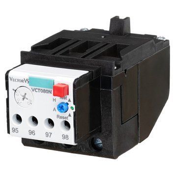 Теплове реле VCT від 25 до 40 А для VCN від 80 до 100 Vector VS VCT040N VCT040N фото
