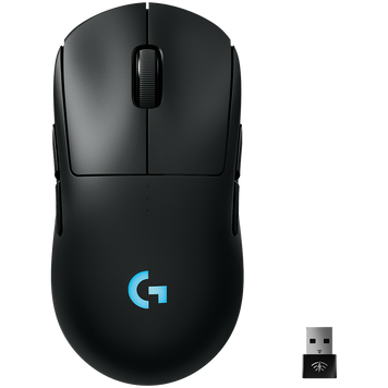 LOGITECH G PRO 2 LIGHTSPEED Wireless Gaming Mouse - BLACK - 2.4GHZ + 8kHz Upgrade Inside - N/A - EER2-933 - #933 L991-000559 фото