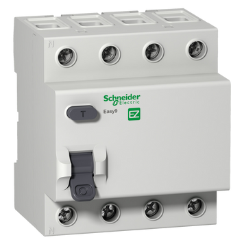 Устройство защитного отключения Schneider Electric Easy9 4P 300мА 63А АС EZ9R64463 EZ9R64463 фото