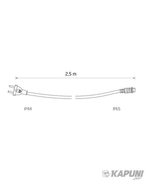 Шнур питания для гірлянди Nowodvorski 7871 Power Cord for Festoon lights IP44/65 7871 фото