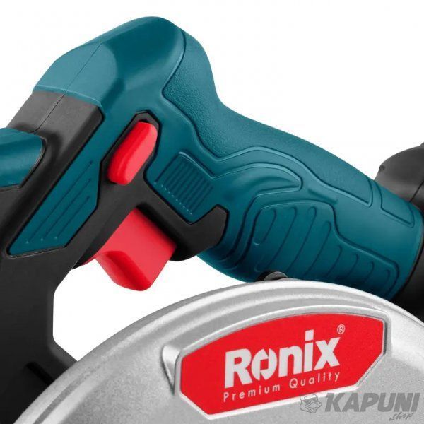 Циркулярна пила 20Вт, 165мм, 4Ач x 2 Ronix 8609 8609 фото