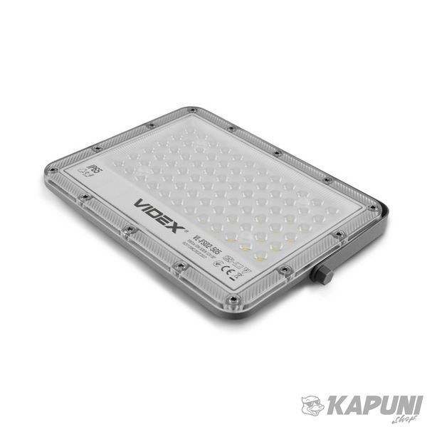 LED прожектор автономний VIDEX 1000LM 5000K 3.2V VL-FSO2-505 27063 фото