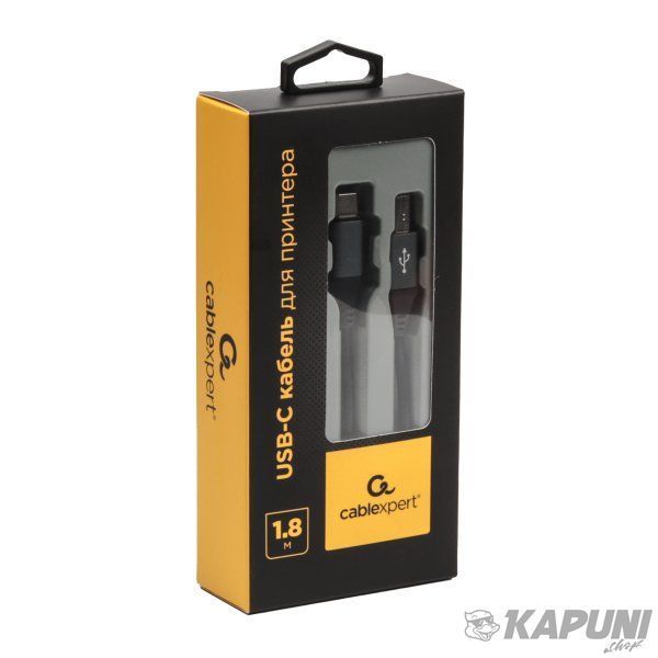 Кабель премиум USB 2.0 C-папа/B-папа, 1.8 м, блистер, премиум, CCBP-USB2-CMBM-6 CCBP-USB2-CMBM-6 фото