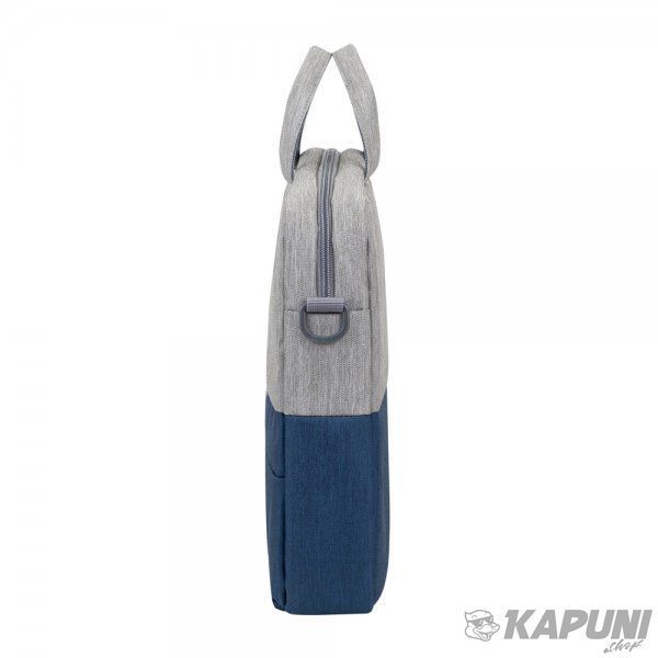 Сумка для ноутбука RIVACASE 15.6", колекція "Prater", сіро-синя 7532 (Grey/Dark blue) 715.74 фото