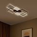 LED Люстра квадратная M28 120W-3000-6500K EUROLAMP LED-LS-120-M28 фото 4