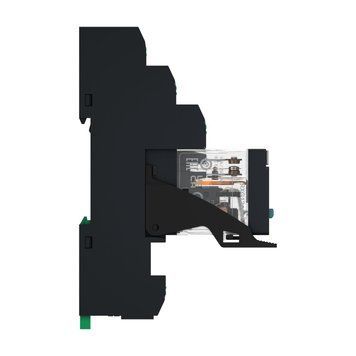 Предварительно собранное электромеханическое реле Harmony RXG с Push-in клеммами, 10A, 1CO, с LED, с блокируемой кнопкой тестирования 230В переменного тока Schneider Electric RXG12P7PVP фото