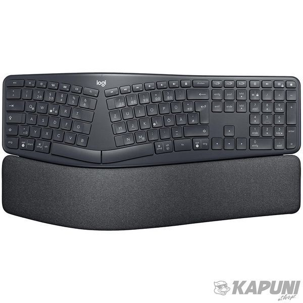 LOGITECH K860 Wireless Keyboard ERGO, US International layout L920-010108 фото