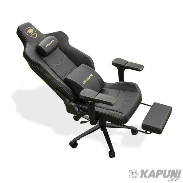 Кресло геймерское, дышащая экокожа, стальной каркас ARMOR EVO M Gold ARMOR EVO M Gold фото