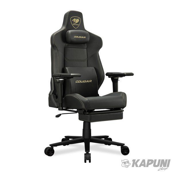 Кресло геймерское, дышащая экокожа, стальной каркас ARMOR EVO M Gold ARMOR EVO M Gold фото
