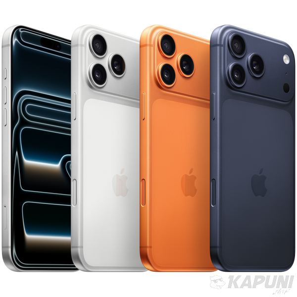 СМАРТФОН IPHONE 17 PRO MAX SILVER 512GB-AFA MFYQ4AF/A фото