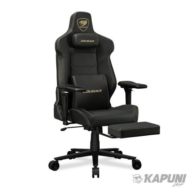 Кресло геймерское, дышащая экокожа, стальной каркас ARMOR EVO M Gold ARMOR EVO M Gold фото