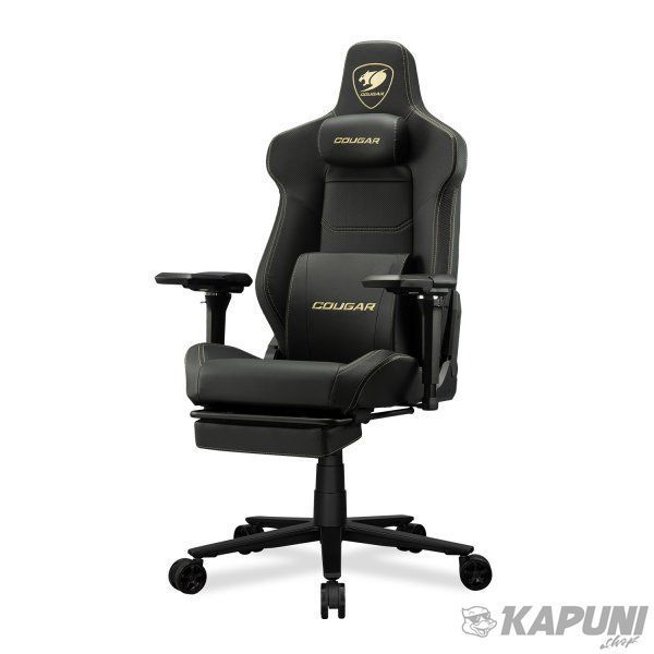 Кресло геймерское, дышащая экокожа, стальной каркас ARMOR EVO M Gold ARMOR EVO M Gold фото