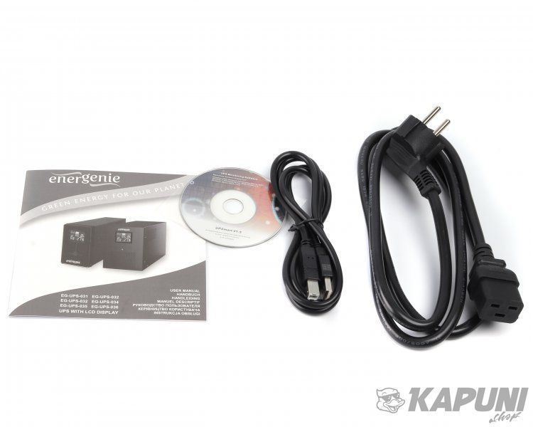 Источник бесперебойного питания 3000VA, LCD, USB, серия Pro EnerGenie EG-UPS-036 EG-UPS-036 фото