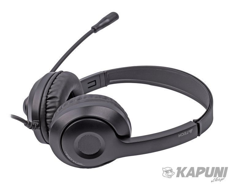 Гарнитура Fstyler USB Stereo Headphone, черная A4Tech FH100U (Stone Black) FH100U (Stone Black) фото