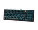 Клавиатура оптическая игровая, USB, RGB подсветка, Alpha Optical Switch Bloody AT98 (Black) фото 2