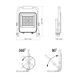 LED прожектор акумуляторний PREMIUM VIDEX F2A 50W 5000K VL-F2A-505 26989 фото 8