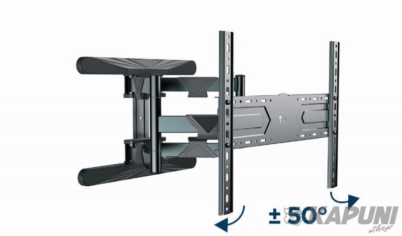Настенный поворотный кронштейн 40&rdquo; &ndash; 80&rdquo; (до 50 кг), WM-80ST-01 WM-80ST-01 фото