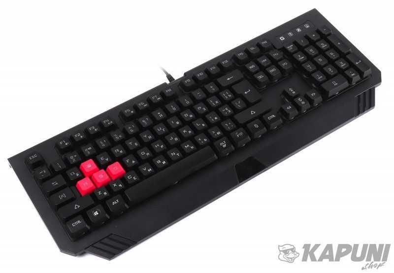 Клавиатура USB, игровая, неоновая подсветка, эффекты "волна" и "дыхание" Bloody B120N Bloody (Black) B120N Bloody (Black) фото