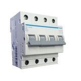 Автоматичний вимикач Hager MB406A 4P 6kA B 6A 4M MB406A фото