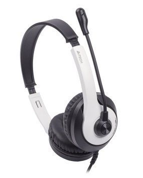 Гарнитура Fstyler USB Stereo Headphone, черный + белый A4Tech FH100U (Panda) FH100U (Panda) фото