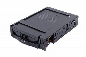 Внутрішня кишеня SATA пластик, чорний, Slide Switch Agestar SR3P-S-1F(BLACK) SR3P-S-1F(BLACK) фото