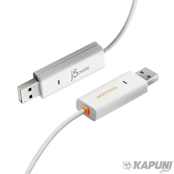 Адаптер USB-A/USB-A, Windows & Mac J5create JUC400-N фото