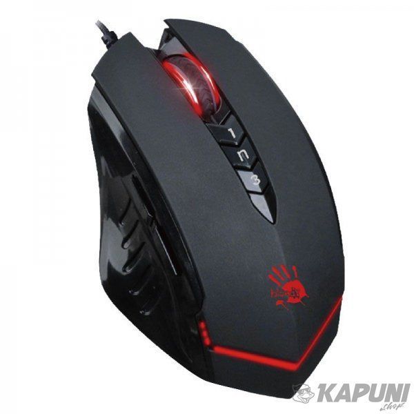 Мышь игровая Bloody серия 3200 CPI, черный Bloody V8MA Bloody (Black) #N/A фото