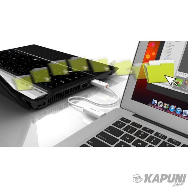 Адаптер USB-A/USB-A, Windows & Mac J5create JUC400-N фото