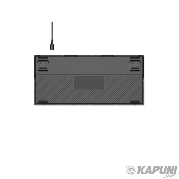 Клавиатура оптическая игровая, USB, RGB подсветка, Alpha Optical Switch Bloody AT75 (Black) фото