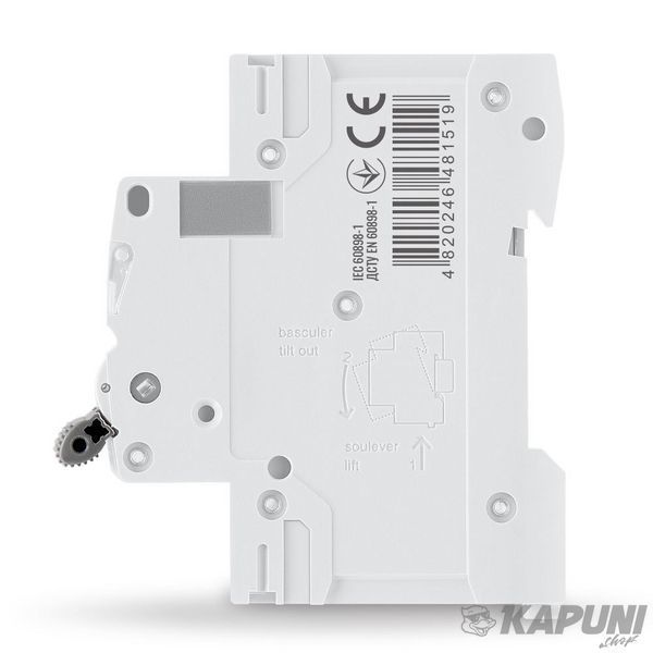 Автоматический выключатель RS6 2п 40А 6кА С VIDEX RESIST VF-RS6-AV2C40 26575 фото