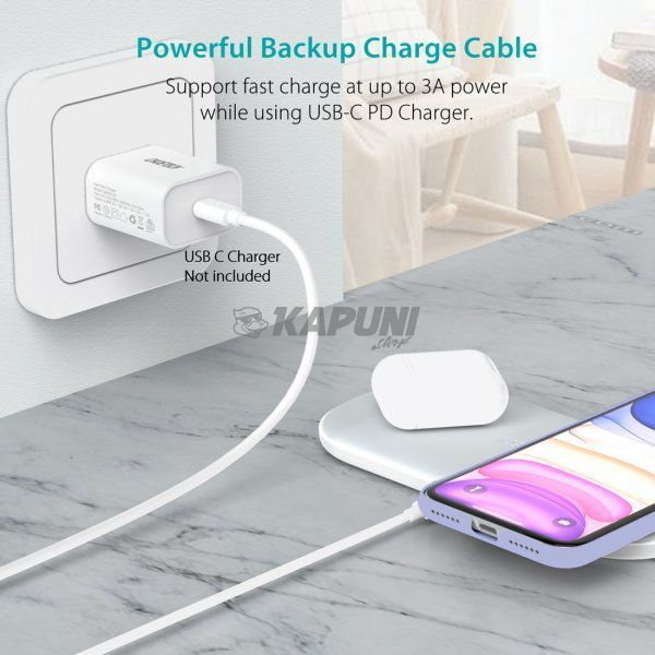 Кабель USB 2.0 C-папа/C-папа, 1 м, премиум, CC0002-WH CC0002-WH фото