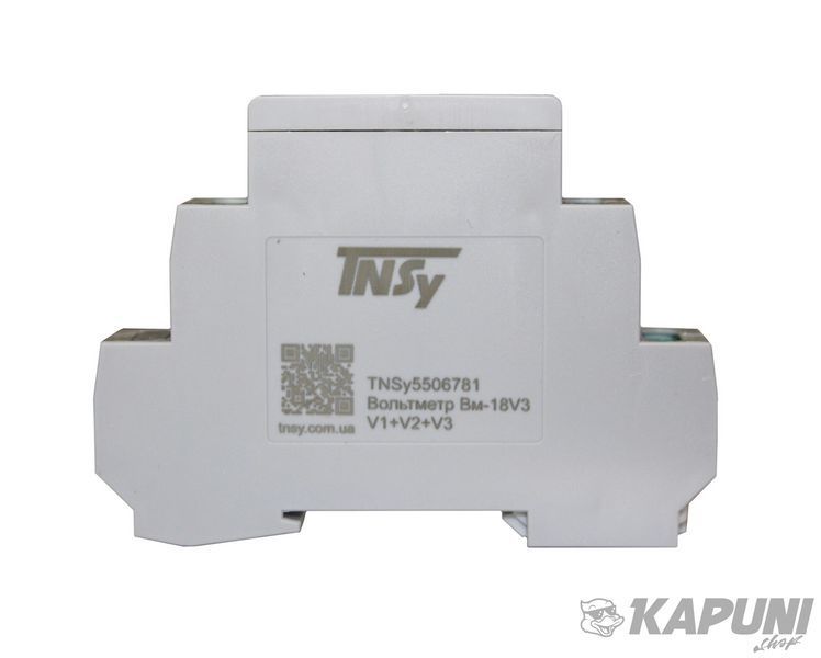 Вольтметр TechnoSystems Вм-18V3 V1+V2+V3 DIN35 18mm AC80-500V TNSy5506781 TNSy5506781 фото