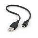 Кабель mini USB2.0, A-тато/mini USB 5-пін, 0.3 м, преміум, CCP-USB2-AM5P-1 CCP-USB2-AM5P-1 фото 2