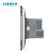Електрична розетка з USB Type-C Power Delivery 18 Вт Livolo білий (VL-C7CTF16A.UC18W-2WP) VL-C7CTF16A.UC18W-2WP фото 4