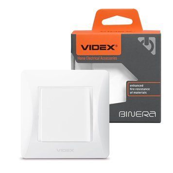 Кабельний вивід білий VIDEX BINERA, IP20 VF-BNWS-W 28485 фото