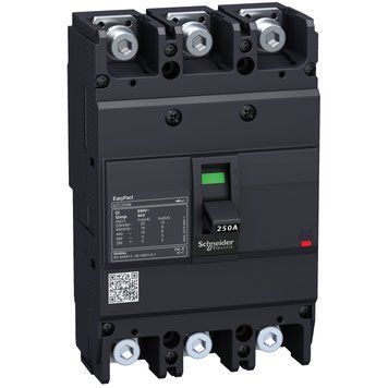 Автоматичний вимикач Schneider Electric EasyPact EZC100H 3P3Т 25kA 225A EZC250N3225 EZC250N3225 фото
