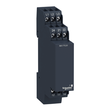 Контрольне реле Schneider Electric Harmony Control - Модульні реле вимірювання та контроля 208...440 В 2 перемикаючі контакти 5 А RM17TG20 RM17TG20 фото