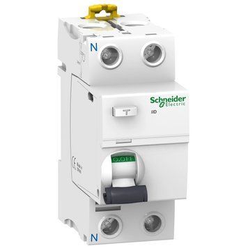 Пристрій захисного відключення Schneider Electric Acti 9 iID 2P 25А 10&nbsp;мА Тип A-SI (Перешкодостійкий) A9R30225 A9R30225 фото