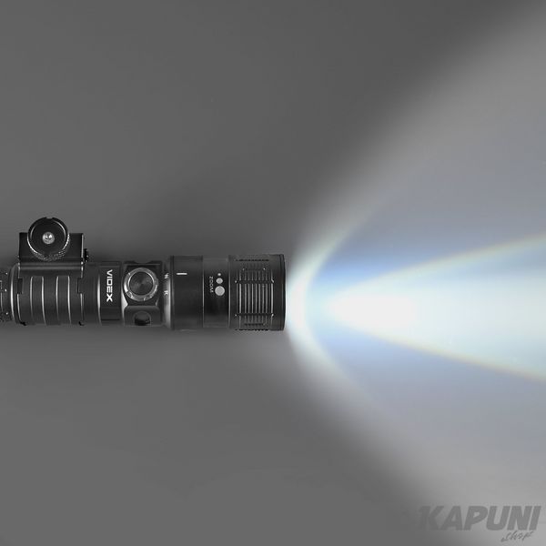 Тактичний світлодіодний ліхтарик VIDEX 1000Lm 5000K VLF-AT366 28365 фото